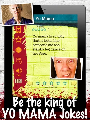 Yo Mama - Best New Jokes & Sayings! iPad 应用截图