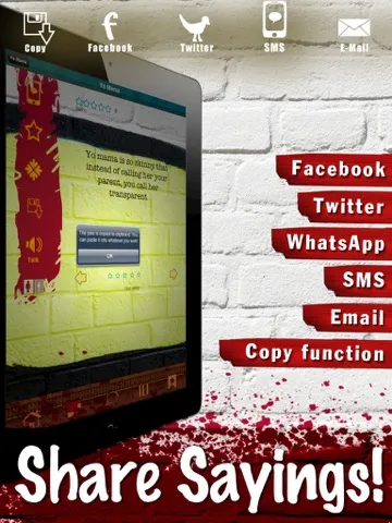 Yo Mama - Best New Jokes & Sayings! iPad 应用截图