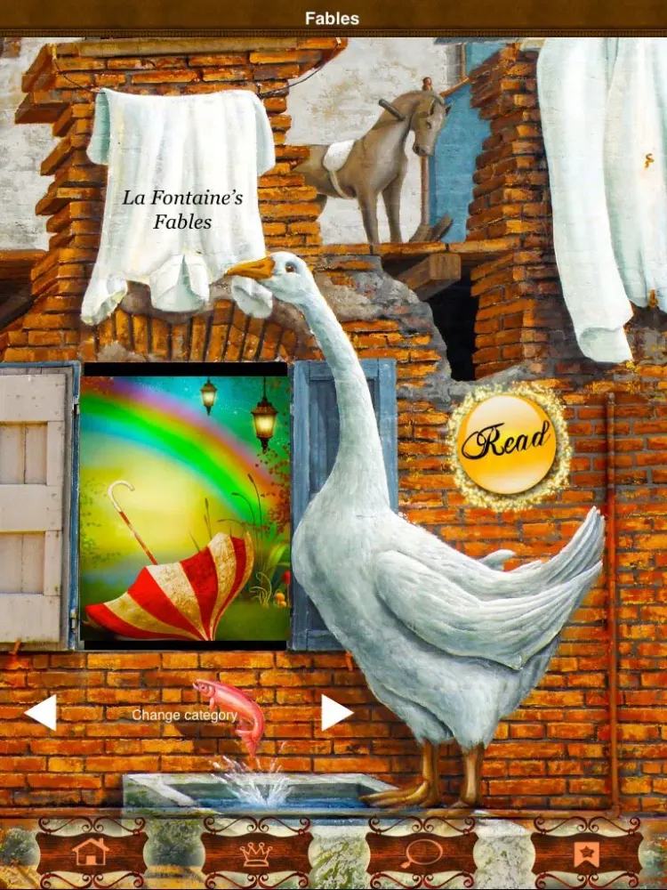 Fables: The Most Wonderful Fables for Children & Adults iPad  سکرین شاٹس