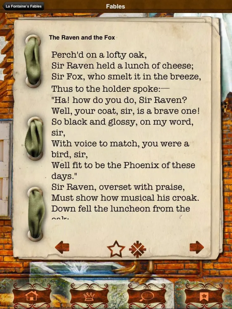 Fables: The Most Wonderful Fables for Children & Adults iPad  سکرین شاٹس