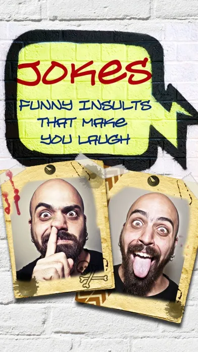 Captures d'écran de Jokes - Funny insults that make you laugh!