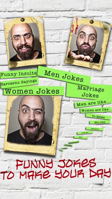 Captures d'écran de Jokes - Funny insults that make you laugh!