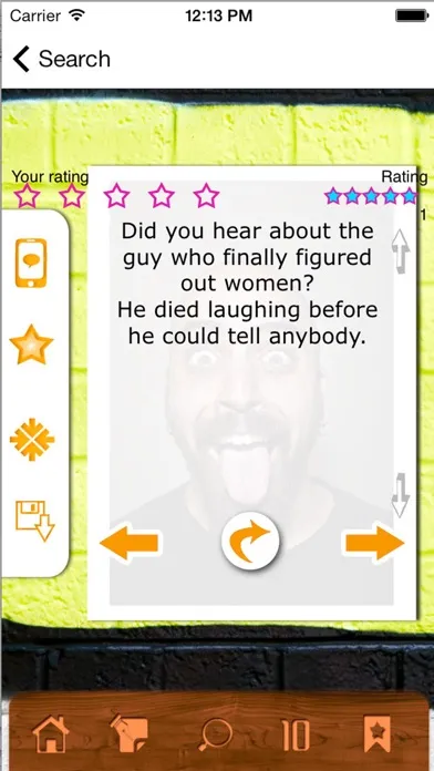 Captures d'écran de Jokes - Funny insults that make you laugh!