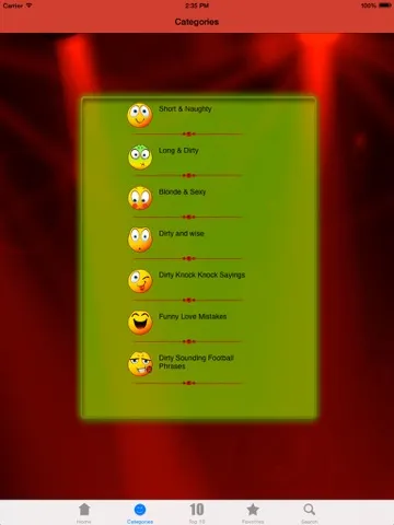 تصاویر 2500 Dirty Jokes - The Latest Collection of Adult Jokes iPad 
