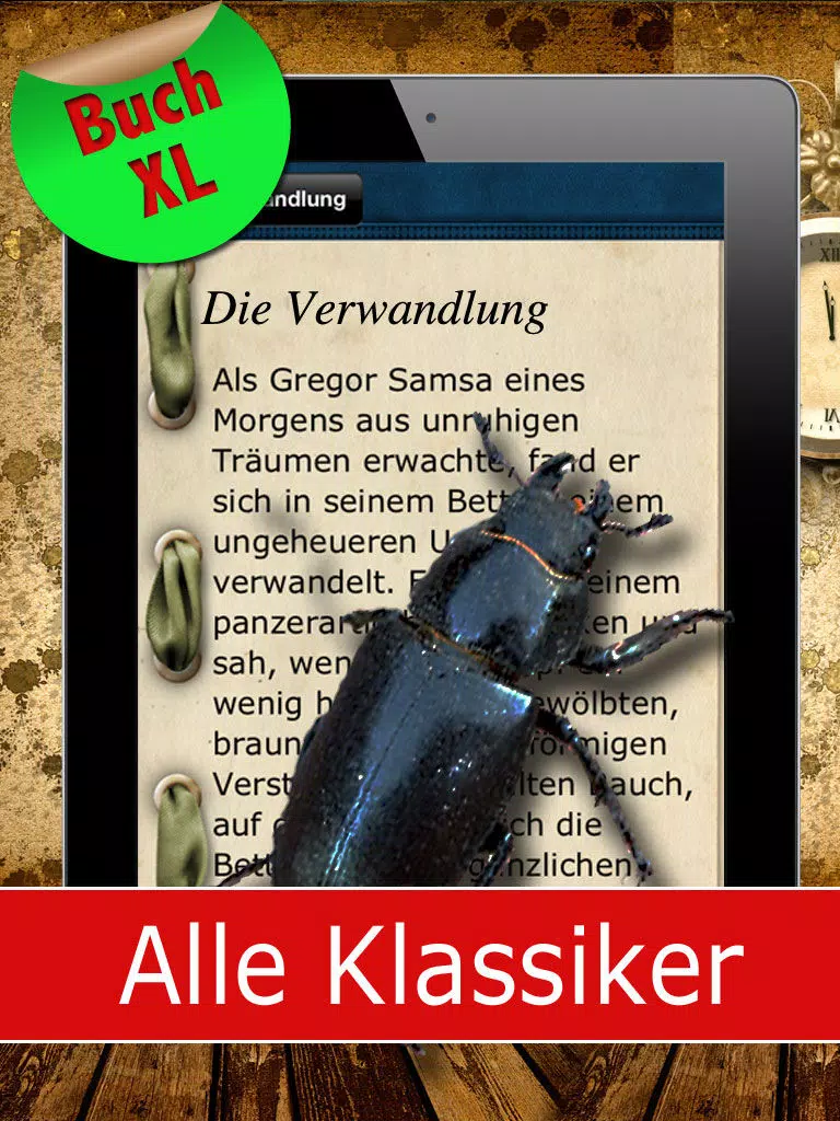 ภาพหน้าจอของ Franz Kafka - Seine Geschichten mit Horror, Rätseln & Absurdem iPad 