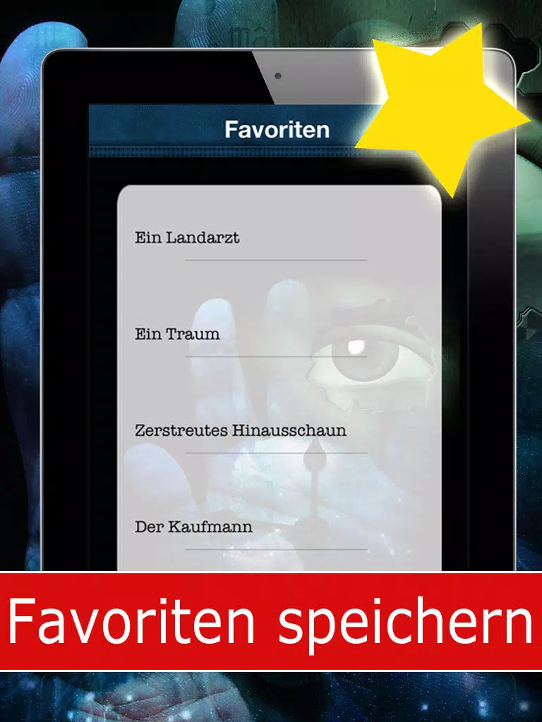 ภาพหน้าจอของ Franz Kafka - Seine Geschichten mit Horror, Rätseln & Absurdem iPad 