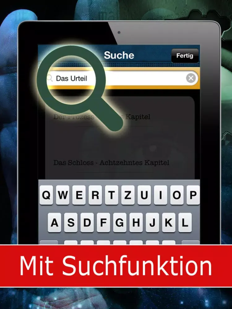 Capturas de tela do Franz Kafka - Seine Geschichten mit Horror, Rätseln & Absurdem iPad 