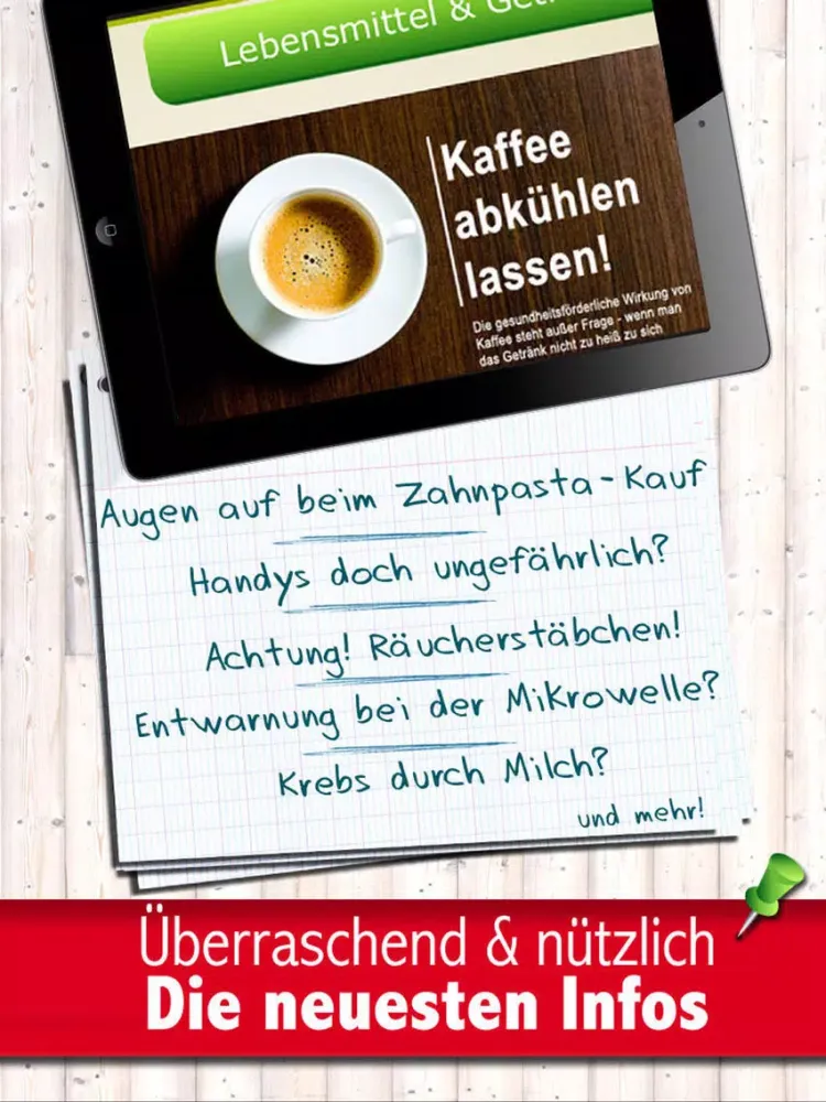 Скриншоты Krebs vorbeugen - Was uns schützt, was uns schadet iPad 
