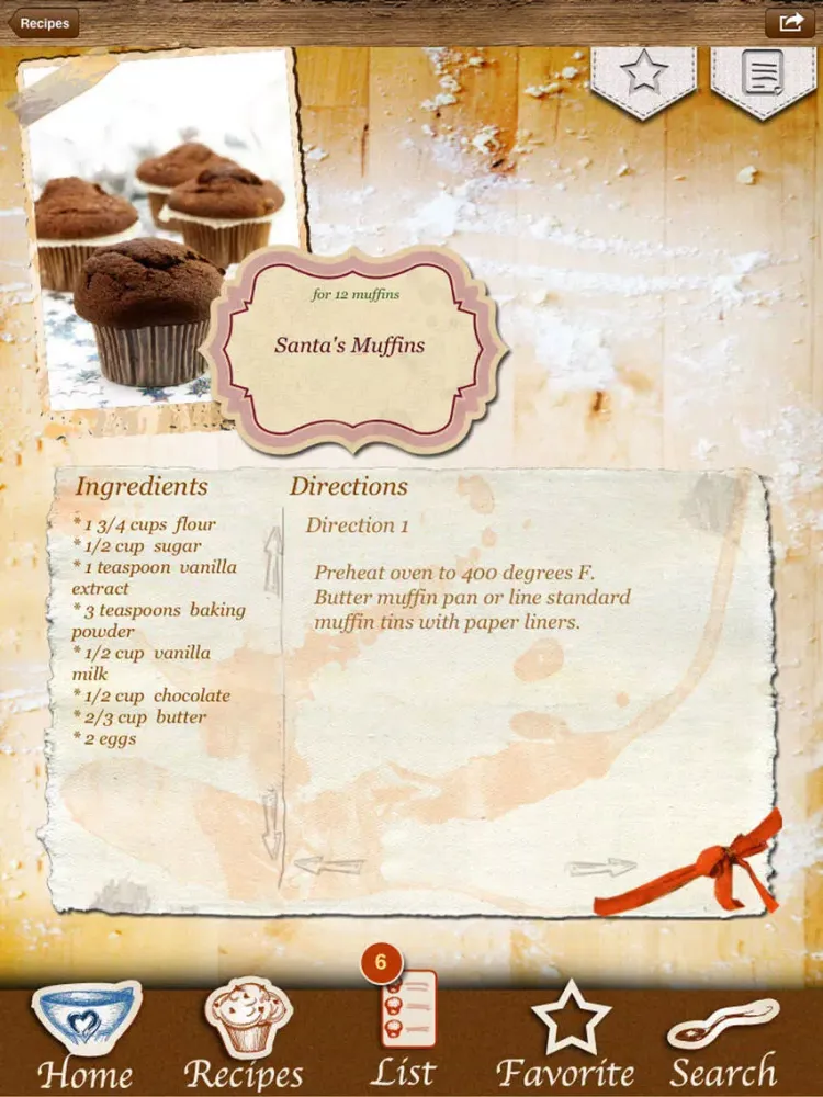 Christmas Muffins & Holiday Cupcakes - Recipes iPad  স্ক্রিনশট