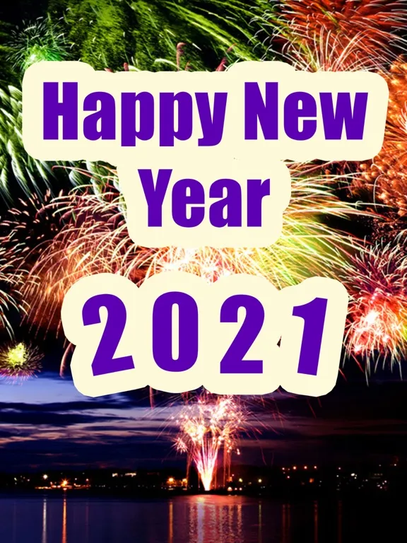 Happy New Year 2021 Greetings! iPad 应用截图