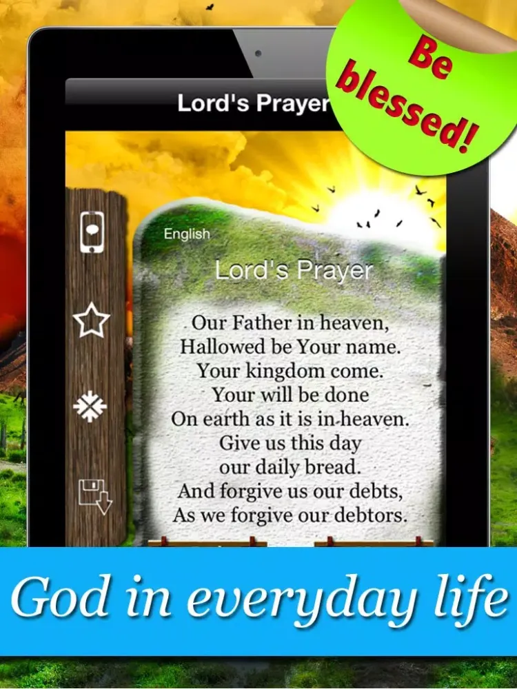Zrzuty ekranu Lord's Prayer - "Our Father" in all languages iPad 
