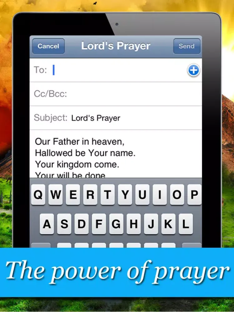 Zrzuty ekranu Lord's Prayer - "Our Father" in all languages iPad 