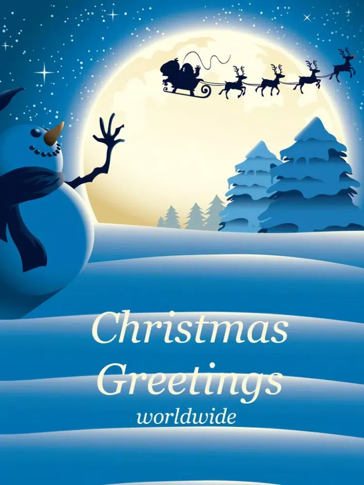 صور Christmas Greetings Worldwide - Merry Christmas iPad 