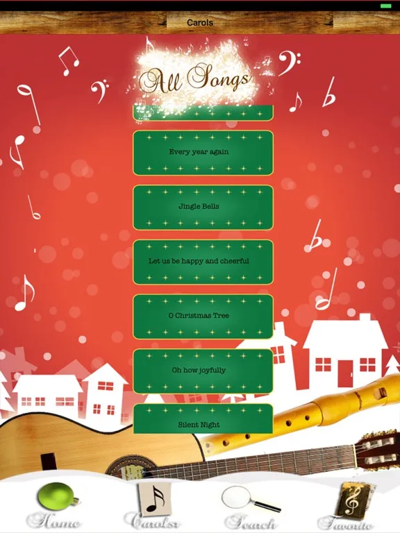 Captures d'écran de Christmas Carols SING WITH US iPad 