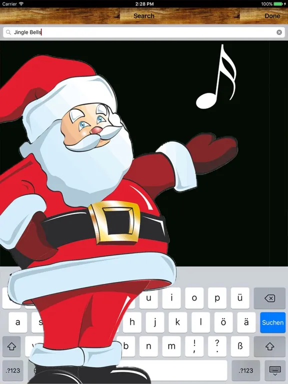 Captures d'écran de Christmas Carols SING WITH US iPad 