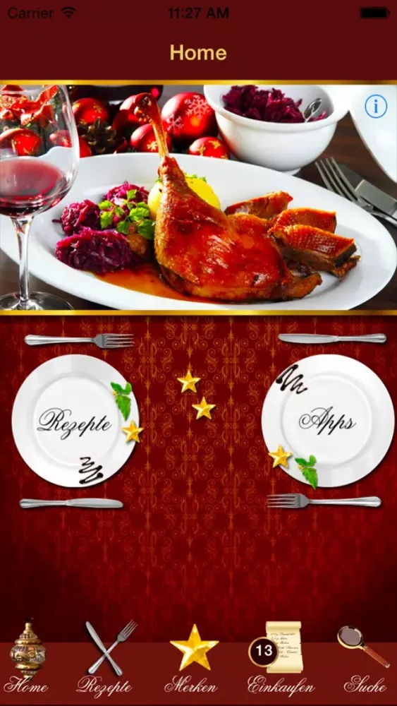 Zrzuty ekranu Weihnachts-Rezepte - Weihnachtsmenü & Rezepte