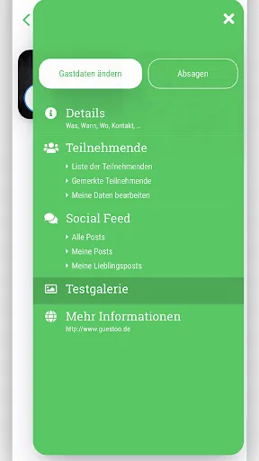 ภาพหน้าจอของ guestoo Gäste App