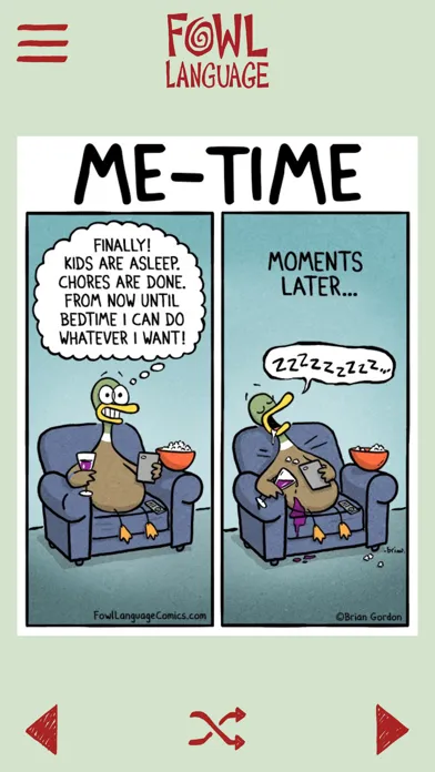 Captures d'écran de Fowl Language Comics