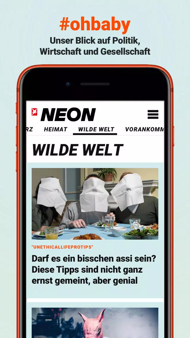 NEON.de Screenshots