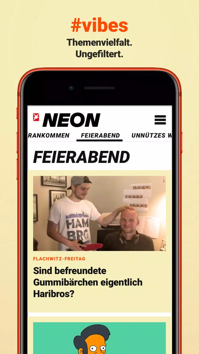 NEON.de Screenshots