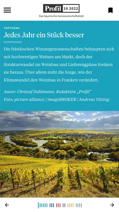 Captures d'écran de Profil – das GVB-Magazin