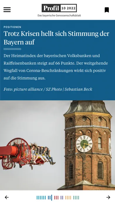 Captures d'écran de Profil – das GVB-Magazin