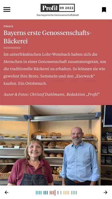 Captures d'écran de Profil – das GVB-Magazin
