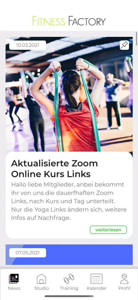 Fitness Factory Forchheim Screenshots