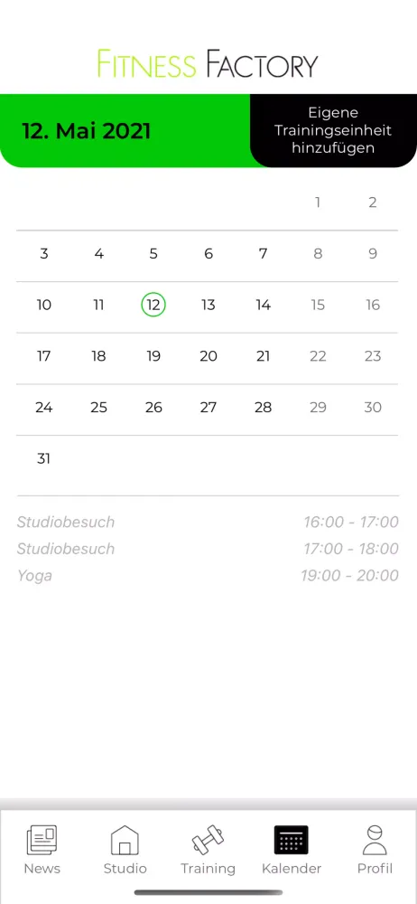 Fitness Factory Forchheim Screenshots