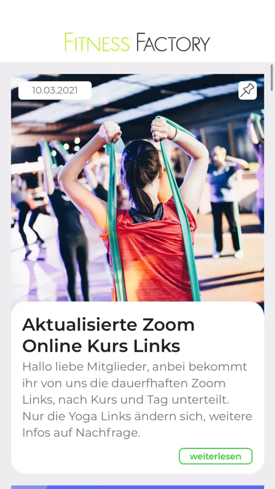 Fitness Factory Forchheim Screenshots