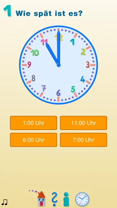 Wie spät ist es?  - Uhrzeit lernen Screenshots