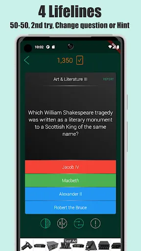 Screenshot di Quizoid: Offline Trivia Quiz