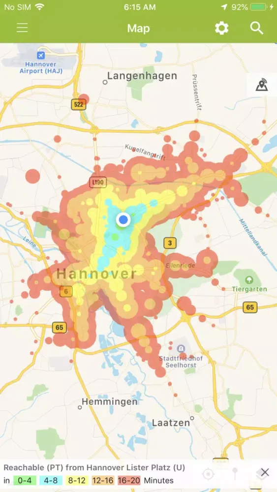 MyHannover スクリーンショット