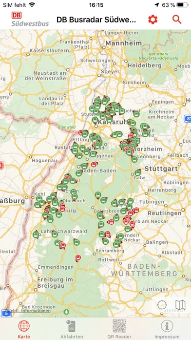 صور DB Busradar Baden-Württemberg