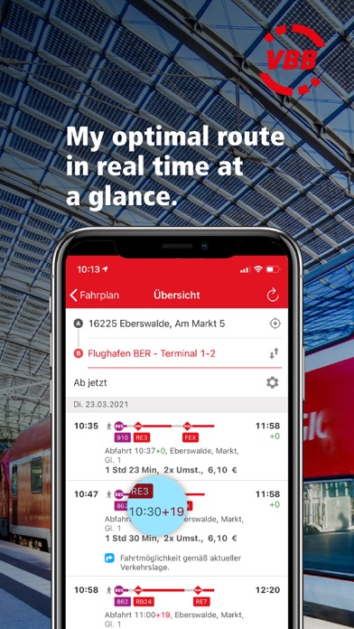 VBB Bus & Bahn: Route planner应用截图