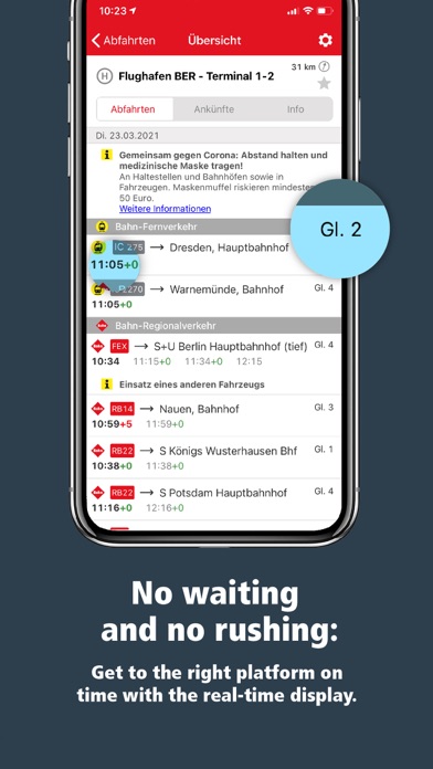 VBB Bus & Bahn: Route planner应用截图