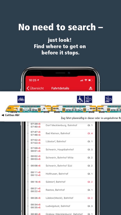 VBB Bus & Bahn: Route planner应用截图