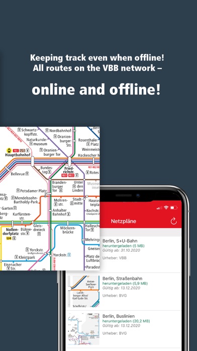 VBB Bus & Bahn: Route planner应用截图