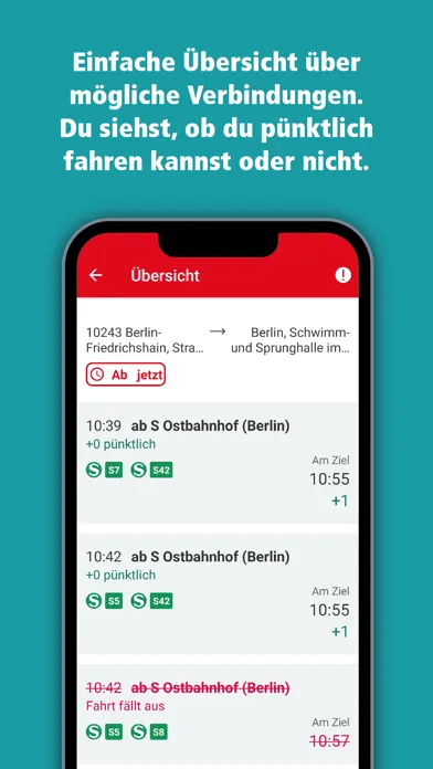 Screenshot di VBB easy - bus and train