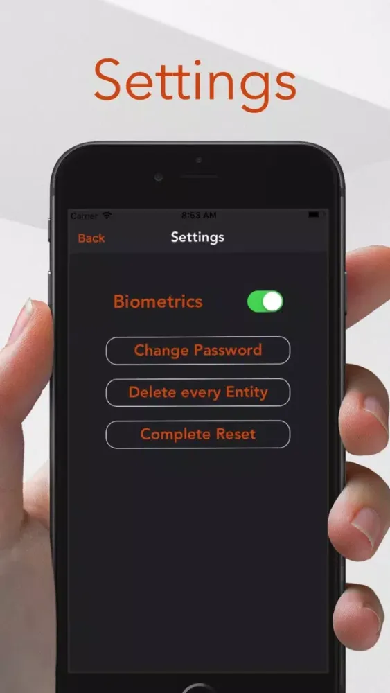 Password-Vault سکرین شاٹس