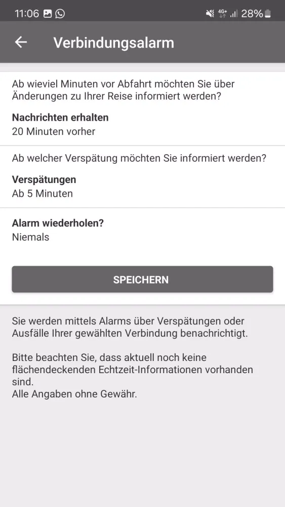 Capturas de pantalla de OÖVV Routenplaner