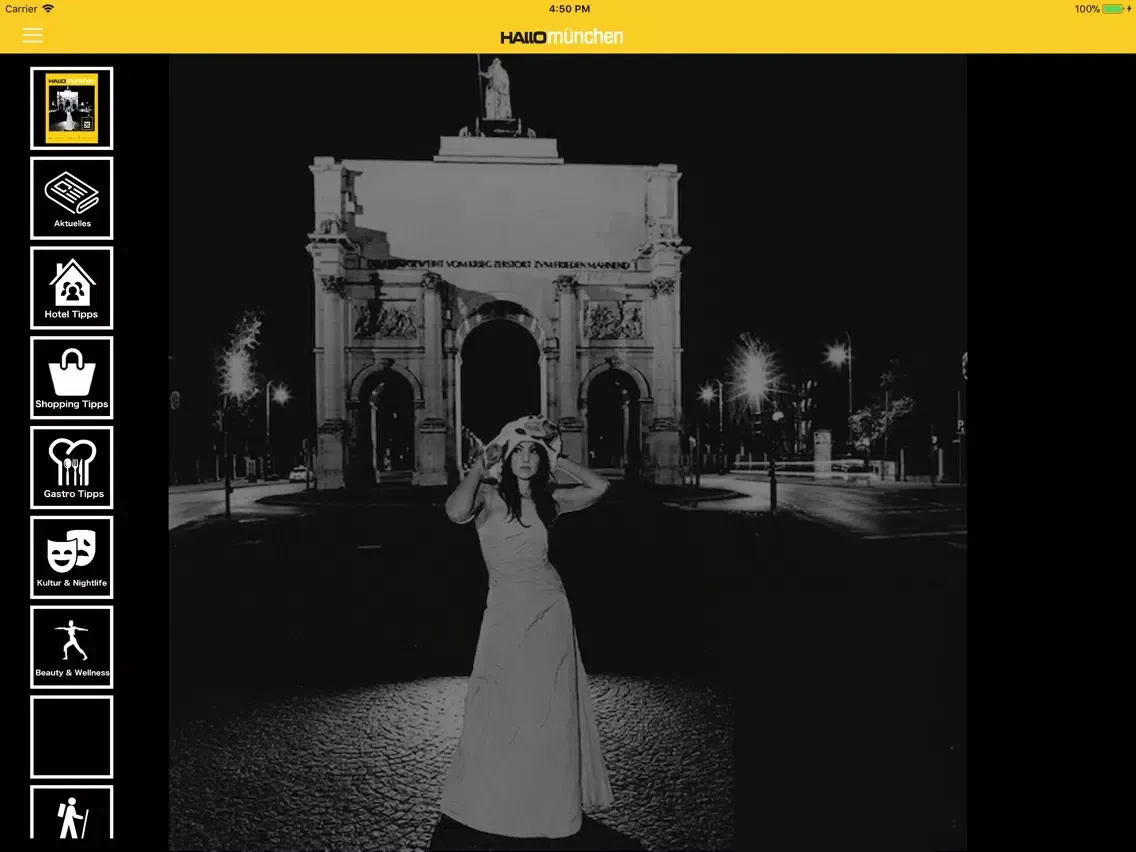 Captures d'écran de Hallo München Magazin iPad 