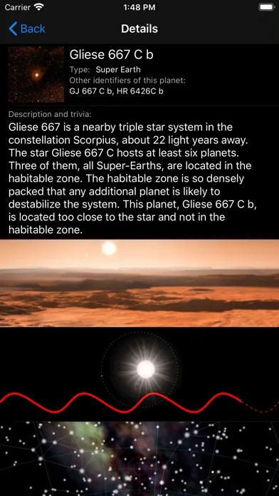 Exoplanet Screenshots