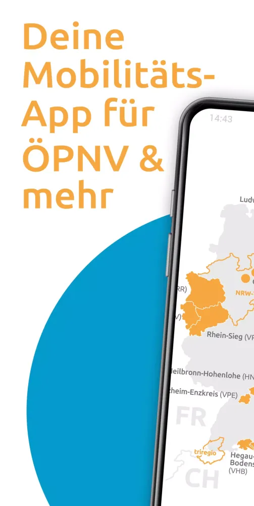 Ảnh chụp màn hình của HandyTicket Deutschland