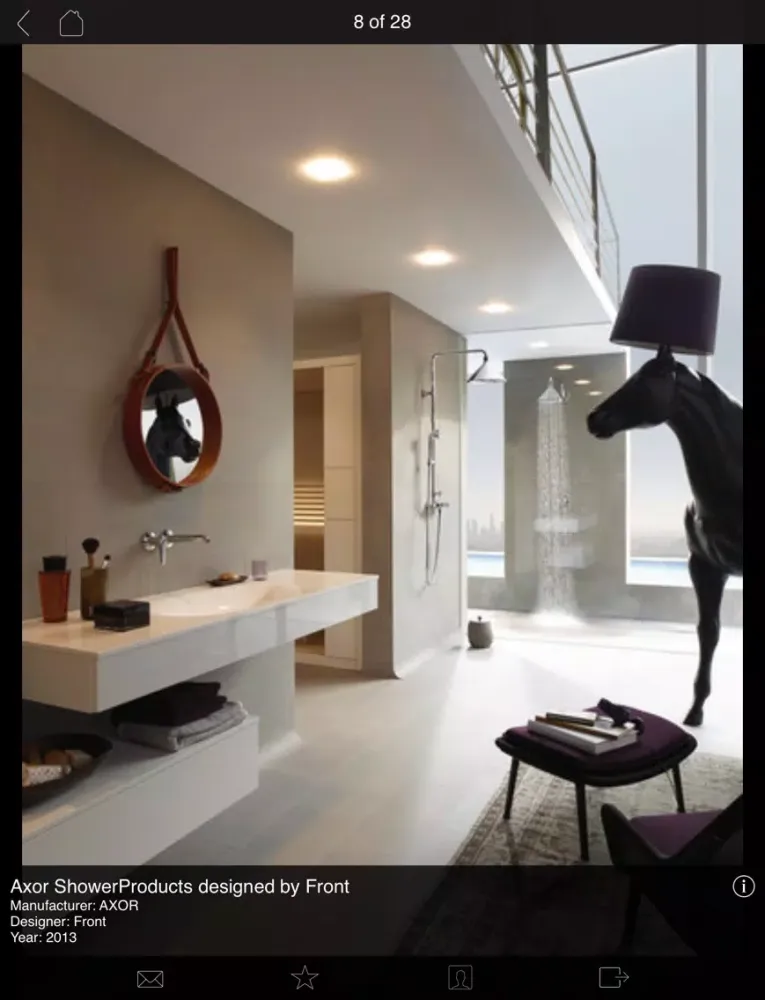 Axor App iPad  Screenshots