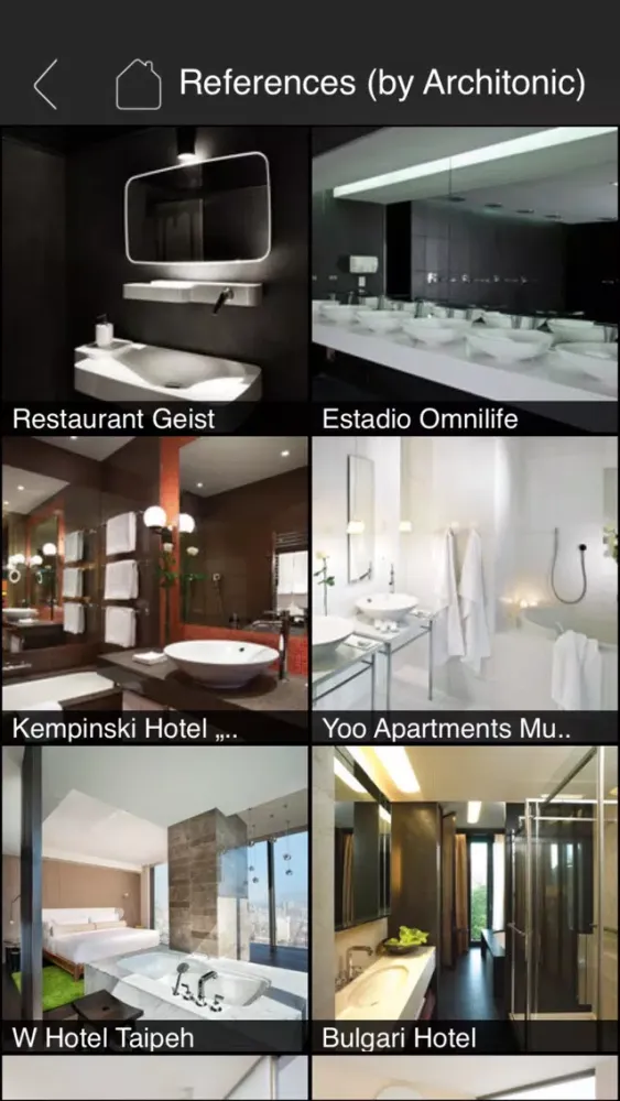 Axor App Screenshots