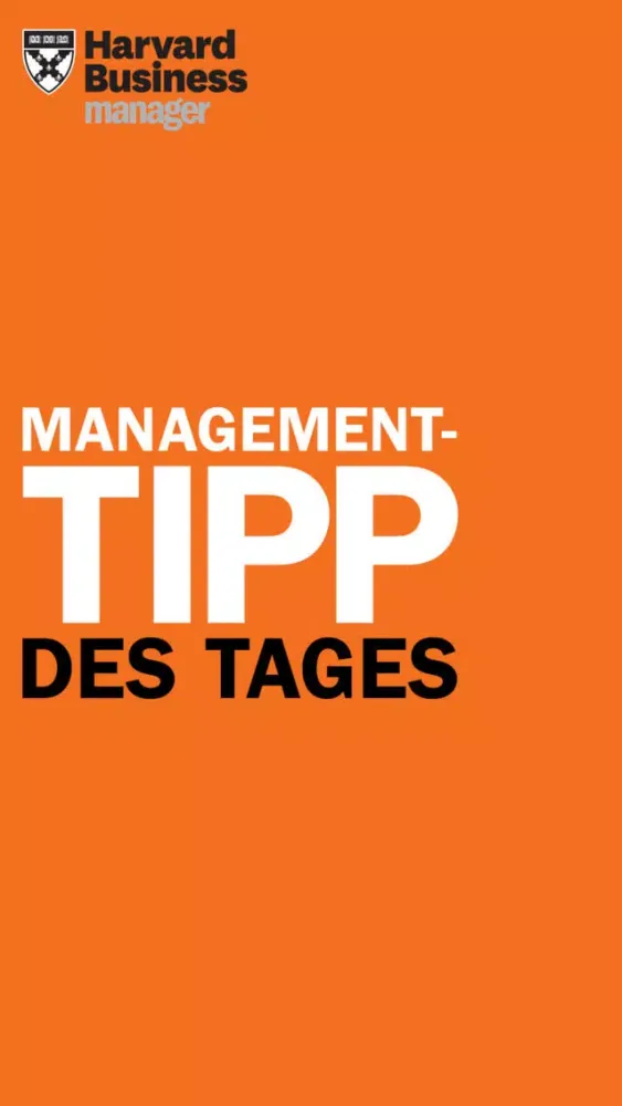 Capturas de tela do Management-Tipp des Tages