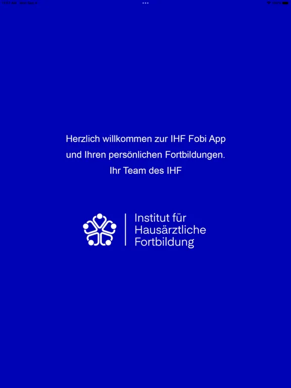 Zrzuty ekranu IHF Fobi App iPad 
