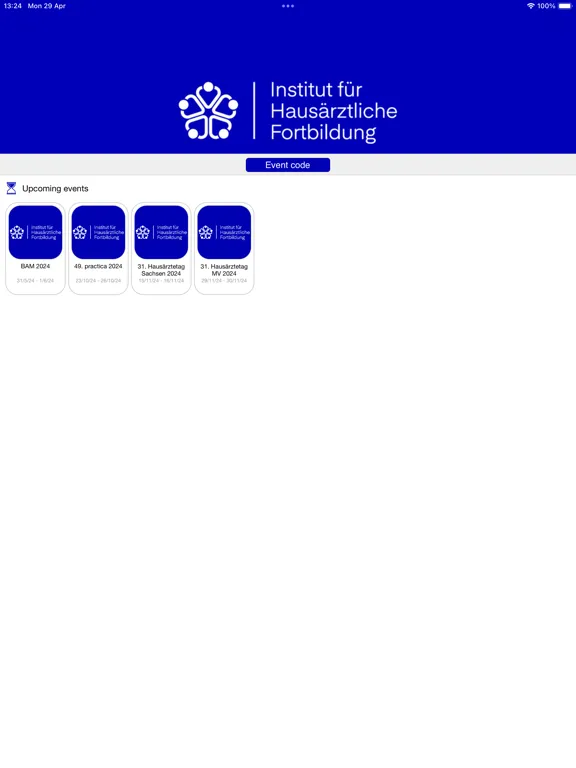 Zrzuty ekranu IHF Fobi App iPad 