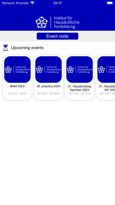 Zrzuty ekranu IHF Fobi App